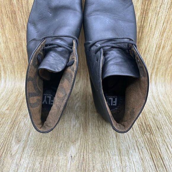 Fly London Pert Wedge Women's Size 10 Size 40 Ankle Boots Shoes Platform Booties - Picture 5 of 10